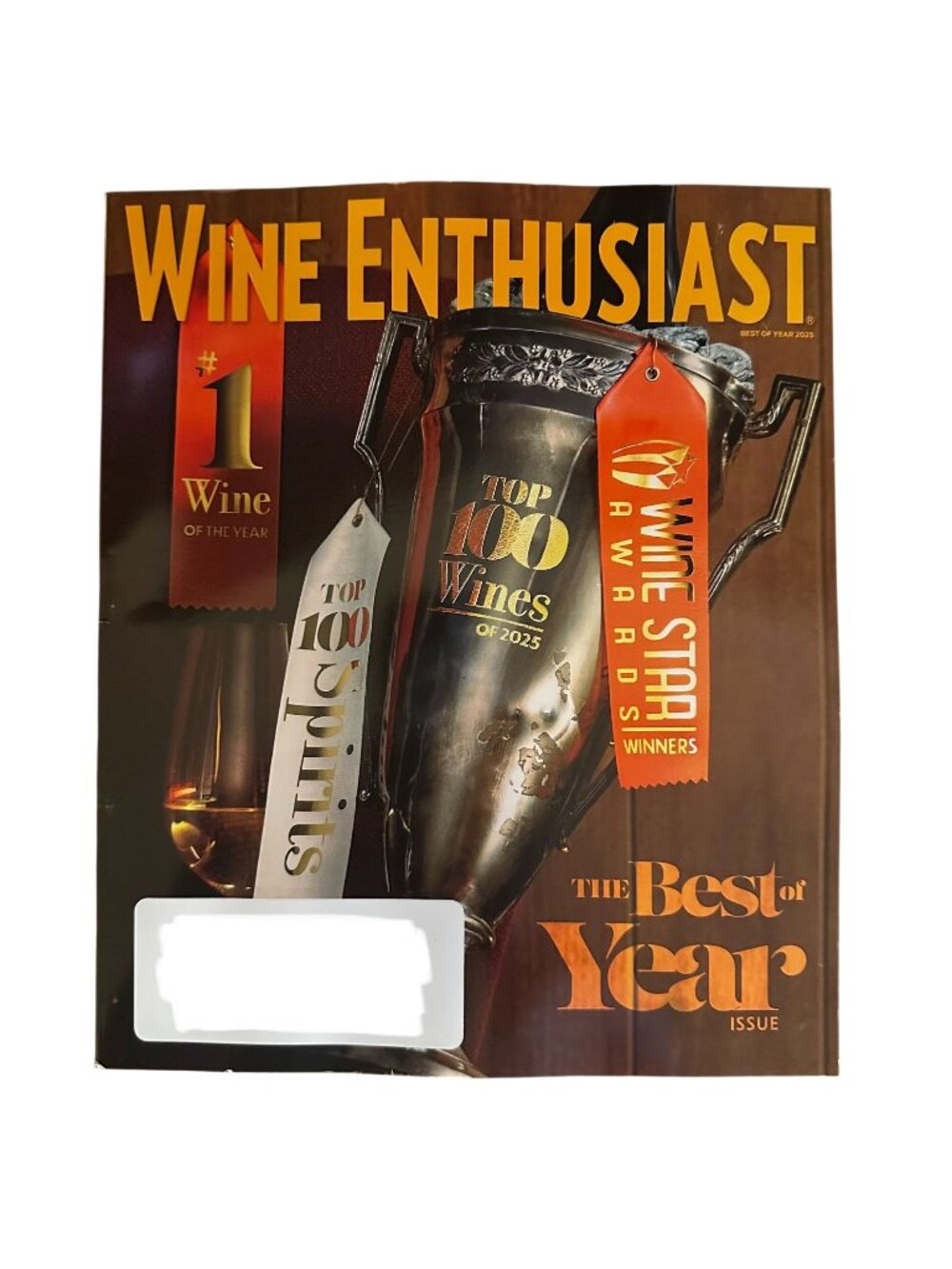 Wine Enthusiast Magazine Best of Year 2025 Wine Star Awards Top 100 Spirits